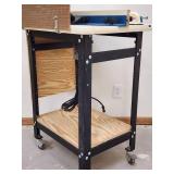 Rolling Router Table with Rockler Fence and Porter Cable Router