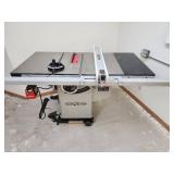 Awesome Steel City 10 inch Industrial Iron Cabinet Saw on a Rolling Base
