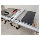 Awesome Steel City 10 inch Industrial Iron Cabinet Saw on a Rolling Base