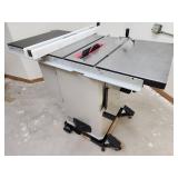 Awesome Steel City 10 inch Industrial Iron Cabinet Saw on a Rolling Base