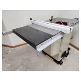 Awesome Steel City 10 inch Industrial Iron Cabinet Saw on a Rolling Base