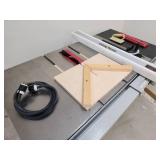 Awesome Steel City 10 inch Industrial Iron Cabinet Saw on a Rolling Base