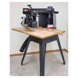 Craftsman 10" Radial Arm Saw on a Rolling Stand