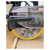 Craftsman 10" Radial Arm Saw on a Rolling Stand