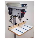 Delta Floor Drill Press on a Rolling Base