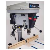 Delta Floor Drill Press on a Rolling Base