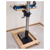 Delta Floor Drill Press on a Rolling Base