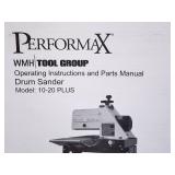 Awesome Woodworking PerformaX Drum Sander Model 10-20 Plus