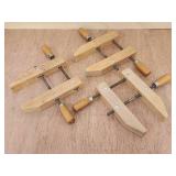 (3) Jorgensen Woodworking Clamps