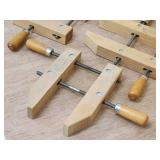 (3) Jorgensen Woodworking Clamps