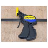 Set of Woodworking Quick-Grip Clamps