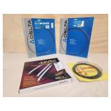 (4) Assorted Band Saw Blades