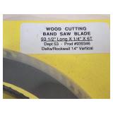 (4) Assorted Band Saw Blades