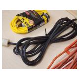 (3) Assorted Contractors Extension Cords