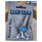 (4) Assorted Rockler Router Bits