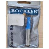 (4) Assorted Rockler Router Bits