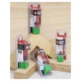 (4) Assorted Porter Cable Router Bits