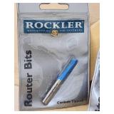(4) Assorted Rockler Router Bits