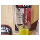 (5) Assorted Porter Cable Router Bits