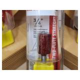 (5) Assorted Porter Cable Router Bits