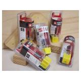 (5) Assorted Porter Cable Router Bits