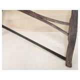 Vintage Woodworking Workshop Wall Decor Saw