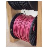 Electricians Wire Spool Caddie with Wire