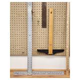 Assorted Carpenters Levels and Measuring Accessories