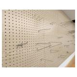 (2) 4ft x 8ft Peg Board with Hooks