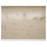 (2) 4ft x 8ft Peg Board with Hooks