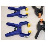 (6) Assorted Hand Clamps