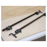 Set of Woodworking Pipe Clamps