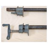 Set of Woodworking Pipe Clamps