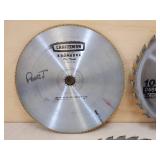 6 Assorted 10 inch Woodworking Saw Blades