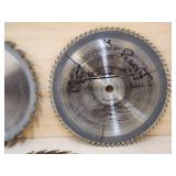 6 Assorted 10 inch Woodworking Saw Blades