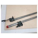 Set of Woodworking Pipe Clamps