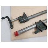 Set of Woodworking Pipe Clamps