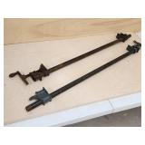 Set of Woodworking Pipe Clamps