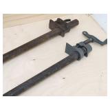 Set of Woodworking Pipe Clamps