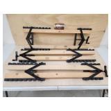 (3) Woodworking Butcher Block Clamps