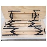 (3) Woodworking Butcher Block Clamps