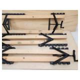 (3) Woodworking Butcher Block Clamps