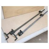 Set of Woodworking Pipe Clamps