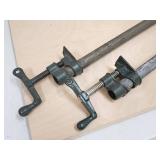 Set of Woodworking Pipe Clamps