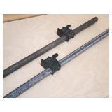 Set of Woodworking Pipe Clamps