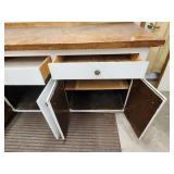 (3) Pc Garage Workbench and Upper Cabinets