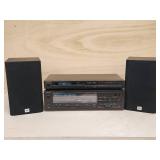Workshop Technics Stereo Receiver with JBL Speakers