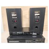 Workshop Technics Stereo Receiver with JBL Speakers