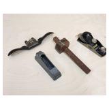 (4) Assorted Woodworking Tools