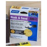 Assorted Grit Sand Paper and Disks